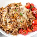 French Onion Beef and Noodles